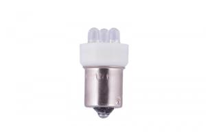 Лампа МАЯК светодиод 12V21-3 белый T15 BA15S стоп габарит
