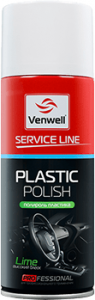Полироль пластика "Venwell" глянцевый 400мл. (аэрозоль)