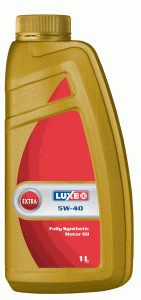 Масло моторное "LUXE" EXTRA 5W40 синтетика API SM/CF 1л
