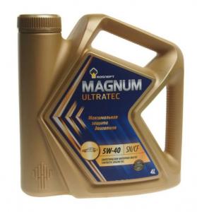 Масло моторное Rosneft Magnum Ultratec SAE 5W30 API SL/CF 4л