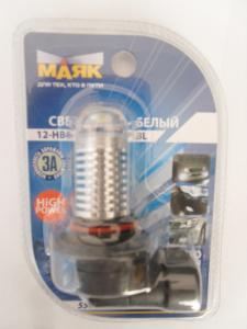 Лампа МАЯК светодиод 12V 9-30V H11/H8/H9 4000Lm (к-т) (208003)