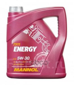 Масло моторное MANNOL Energy 5W30 A3/B4 SN/CH-4 синтетика 4л.