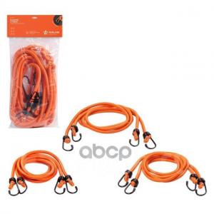 Стяжки крепления груза "AIRLINE" 6шт (8мм*60, 80,100см) с мет. крючками