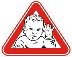 Наклейка "РЕБЕНОК В МАШИНЕ" наружная "AutoStandart"