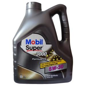 Масло моторное MOBIL SUPER 3000 X1 Formula FE 5W30 синтетика 4л.