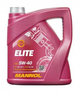 Масло моторное MANNOL ELITE 5W40 A3/B4 SN/CH-4 синтетика 4л.