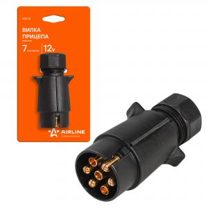 Вилка к фаркопу 7-контактная (прицеп) "AIRLINE"