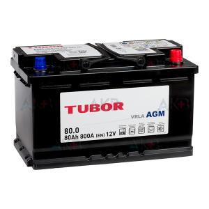 Аккумулятор TUBOR AGM 80 Ач R