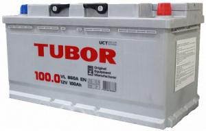 Аккумулятор TUBOR EFB 100 Ач R заряжен