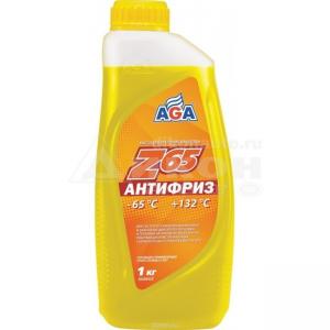 Антифриз AGA-Z65 (042Z) желтый 1кг.