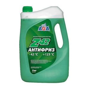 Антифриз AGA-Z42 (049Z) зеленый 5кг.