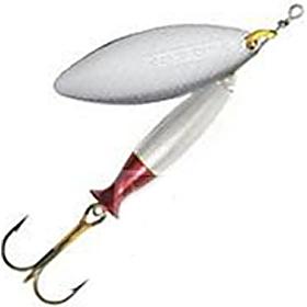 Блесна MEPPS Aglia Long Heavy 1+, 12г, лепесток серебряный сердечник