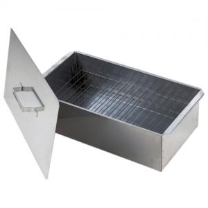 Коптильня большая "РИФ" 450х520х230 нерж. сталь