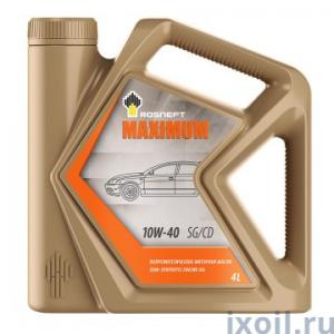 Масло моторное Rosneft Maximum SAE 10W40 API SG/CD 4л