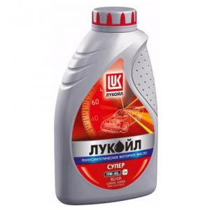 Масло моторное Лукойл-Супер (полусинт.) 5W40 API SG/CD 1л.