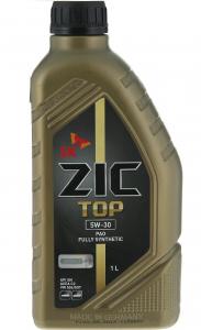 Масло моторное ZIC TOP 5W30 (VW 502/505) синтетика 1л.