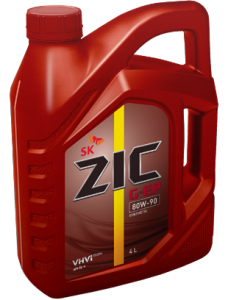 Масло трансмиссионное ZIC G-EP 80W90 GL-4 4л