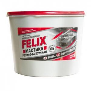 Мастика резино-битумная "FELIX" 2кг (ведро)