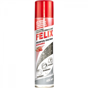 Полироль пластика "FELIX" 0,4л. Ваниль (аэрозоль)