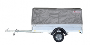 Прицеп автомобильный 8213В5 "Крепыш 2,5 Плюс" (2500x1500) тент 0,75 оцинкованный (R-13)