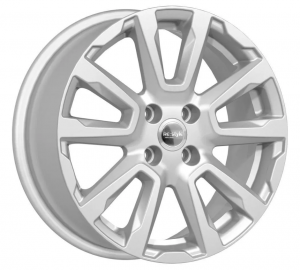 Диск колесный литой "К&К" R-16 6,5/4*100 ET46 d54,1 Rio (KC1026) Сильвер