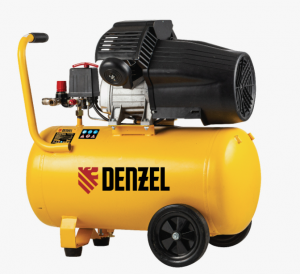 Компрессор пневматический DENZEL (1,8КВт, 320 л/мин, 50л.) DCV1800/50