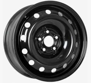 Диск колесный TREBL R15 6,0/5*100 ET38 d57,1 64H38D (черный) VOLKSWAGEN