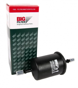 Фильтр топливный ВАЗ-2123, ВАЗ-1118 дв1,6 (пласт. корпус, штуцер) Биг