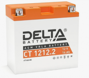 Аккумулятор Delta мото CT1212.2 12В 14 Aч (151*71*146)