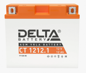 Аккумулятор Delta мото CT1212.1 12В 12 Aч (151*71*130)