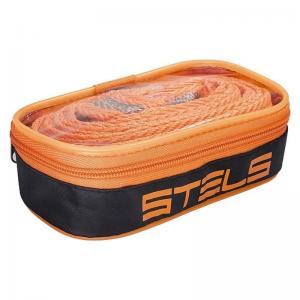 Трос буксировочный ленточный "STELS" 12 тонн, 2 петли, сумка на молнии