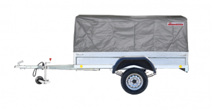 Прицеп автомобильный 821305 "Крепыш 2,5" (2500х1260) тент 0,75 оцинк НИВА R-15