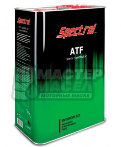 Масло трансмиссионное "Spectrol" ATF Dexron III 4л