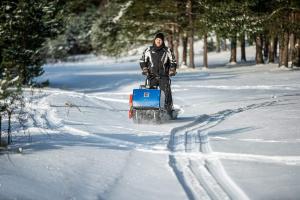 Мотобуксировщик БТС "СТАНДАРТ" LONCIN 500/15 БЕЗ эл/зап (5А/60Вт) 1450мм фото 1