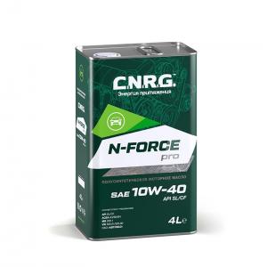Масло моторное C.N.R.G. N-Force Pro 10W40 API SL/CF п/синтетика 4л