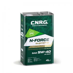 Масло моторное C.N.R.G. N-Force Supreme 5W40 API SN/CF синтетика 4л