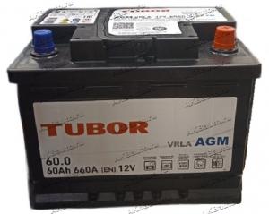 Аккумулятор TUBOR AGM 60 Ач R