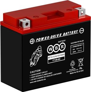 Аккумулятор WBR мото SMT12-12-B 12В 12 Aч (150*69*145)