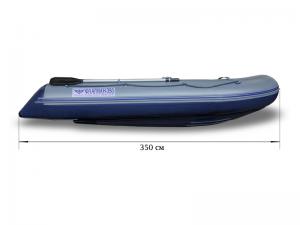 Лодка ПВХ Флагман-350L с НДНД