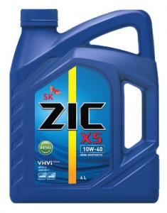 Масло моторное ZIC X5 Diesel 10W40 4л.
