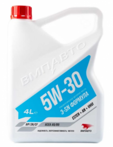 Масло моторное "VMPAVTO" 5W30 (A5/B5) API SN/CF 4л.