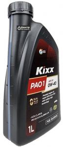 Масло моторное GS-OIL KIXX PAO1 0W40 API SP синтетика 1л