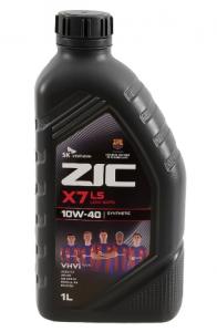 Масло моторное ZIC X7 LS 10W40 SM/CF синтетика 1л.