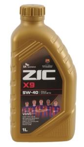 Масло моторное ZIC X9 5W40 SP синтетика 1л.