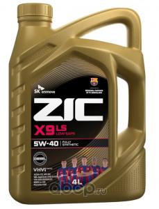 Масло моторное ZIC X9 LS DIESEL 5W40 SM/CF синтетика 4л.