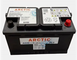 Аккумулятор Arctic AGM 80 Ач R