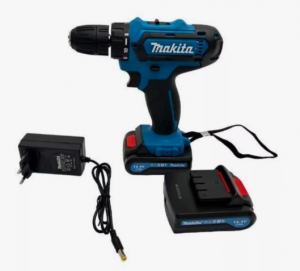 Дрель-шуруповерт аккумул. Makita DF331D патрон быстрозаж. 10мм, 0-1350об/мин. 2 аккумулят., Китай