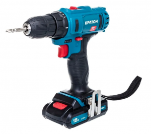 Дрель-шуруповерт аккумул. КРАТОН CDB-18-Li-1,5