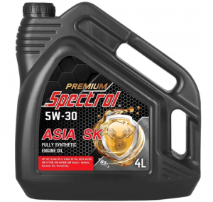 Масло моторное "SPECTROL PREMIUM" ASIA SK 5W30 API SР 4л
