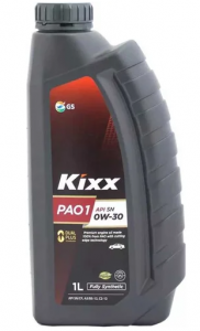 Масло моторное GS-OIL KIXX PAO1 0W30 API SP синтетика 1л